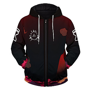 Naruto Hoodies - Sand Demon Unisex Zipped Hoodie FH0709