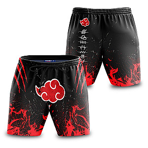 Naruto Shorts - Naruto Akatsuki Pride Beach Shorts FH0709