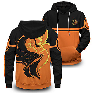 Naruto Hoodies - Yin Yang Naruto Kurama Unisex Pullover Hoodie FH0709