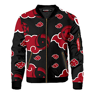 Naruto Jackets - Akatsuki Sharingan Bomber Jacket FH0709