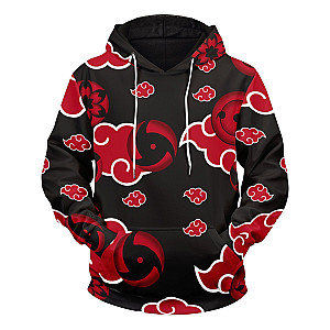 Naruto Hoodies - Akatsuki Sharingan Unisex Pullover Hoodie FH0709