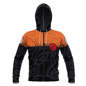 Naruto Hoodies - Uzumaki Clan Unisex Zipped Hoodie FH0709