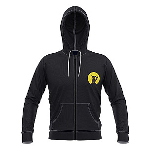 Detective Pikachu Silhouette Unisex Zipped Hoodie FH0709