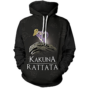 Pokemon Hoodies - Hakuna Rattata Unisex Pullover Hoodie FH0709