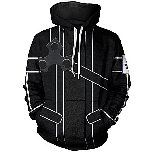 Sword Art Online Hoodies - Kirito Unisex Pullover Hoodie FH0709