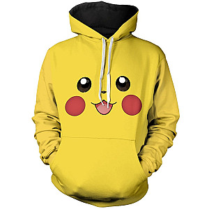 Pokemon Hoodies - Pika Unisex Pullover Hoodie FH0709