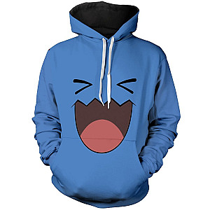 Pokemon Hoodies - Wobuffet Unisex Pullover Hoodie FH0709