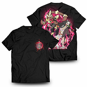 Pokemon T-shirts - Nezuko Collab Unisex T-Shirt FH0709