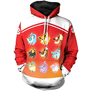 Pokemon Hoodies - Lion King Eevee Unisex Pullover Hoodie FH0709