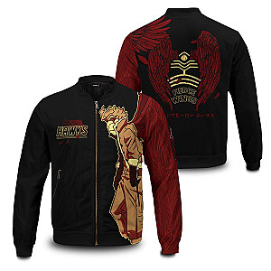 MHA Jackets - MHA Hero Hawks Bomber Jacket FH0709