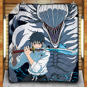 Jujutsu Kaisen Blankets - Yuta x Rika Cozy Quilt Blanket FH0709