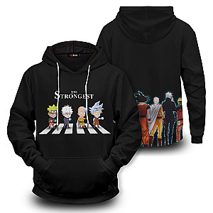 Jujutsu Kaisen Hoodies - The Strongest Crossover Unisex Pullover Hoodie FH0709