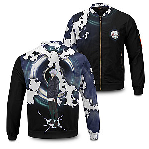 Jujutsu Kaisen Jackets - Gojo Stwear Bomber Jacket FH0709