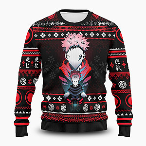 Jujutsu Kaisen Sweaters - Itadori Unisex Wool Sweater FH0709