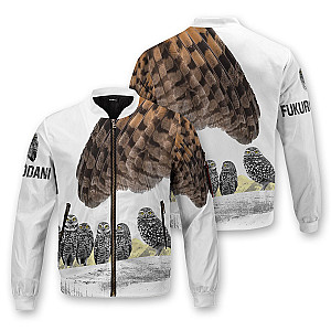 Haikyuu Jackets - Fukurodani Owl Bomber Jacket FH0709