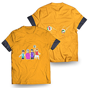 Haikyuu T-shirts - Karasuno Friends Unisex T-Shirt FH0709