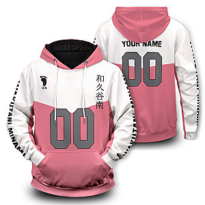 Haikyuu Hoodies - Personalized Wakutani Libero Unisex Pullover Hoodie FH0709