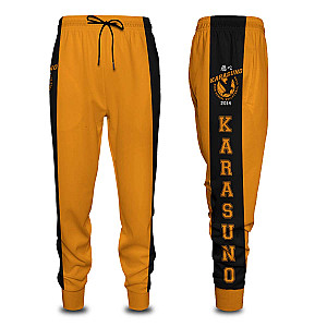 Haikyuu Joggers - Karasuno Jersey Jogger Pants FH0709