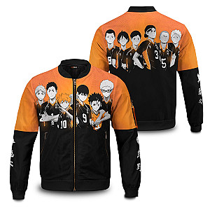 Haikyuu Jackets - Karasuno Squad Bomber Jacket FH0709