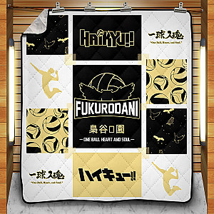 Haikyuu Blankets - Fukurodani Cozy Quilt Blanket FH0709