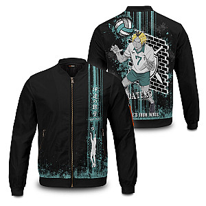 Haikyuu Jackets - Kanji Spirit Bomber Jacket FH0709