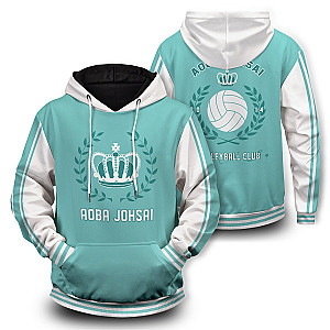 Haikyuu Hoodies - Aoba Johsai Jersey Unisex Pullover Hoodie FH0709