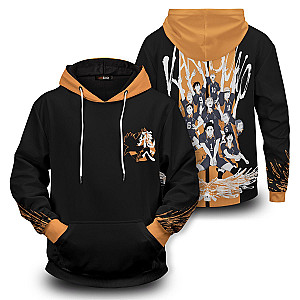 Haikyuu Hoodies - Karasuno Doodle Unisex Pullover Hoodie FH0709