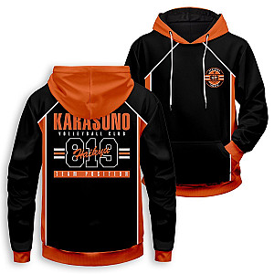 Haikyuu Hoodies - Personalized 819 Karasuno Unisex Pullover Hoodie FH0709