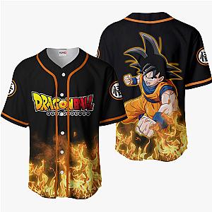 Goku Baseball Jersey Shirts Custom Dragon Ball Anime OT2102