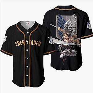 Eren Yeager Baseball Jersey Shirts Custom Attack On Titan Anime OT2102