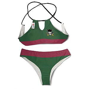 Roronoa Zoro Symbol Bikini Custom Anime Swimsuit VA0601 OT2102