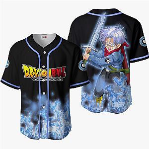 Trunks Baseball Jersey Shirts Custom Dragon Ball Anime OT2102