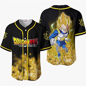 Vegeta Super Saiyan Baseball Jersey Shirts Custom Dragon Ball Anime OT2102