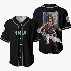 Ymir Baseball Jersey Shirts Custom Attack On Titan Final Anime OT2102