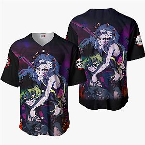 Gyutaro and Daki Baseball Jersey Shirts Custom Kimetsu Anime OT2102