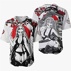 Daki Baseball Jersey Shirts Custom Kimetsu Anime Japan Style OT2102