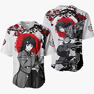 Giyuu Tomioka Baseball Jersey Shirts Custom Kimetsu Anime Japan Style OT2102