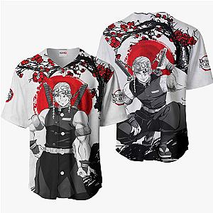 Tengen Uzui Baseball Jersey Shirts Custom Kimetsu Anime Japan Style OT2102