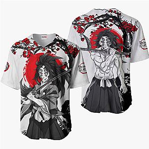 Kokushibo Baseball Jersey Shirts Custom Kimetsu Anime Japan Style OT2102