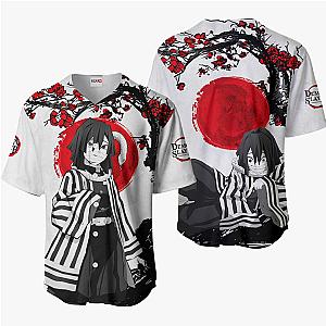 Obanai Iguro Baseball Jersey Shirts Custom Kimetsu Anime Japan Style OT2102