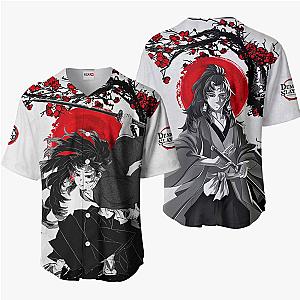 Yoriichi Tsugikuni Baseball Jersey Shirts Custom Kimetsu Anime Japan Style OT2102