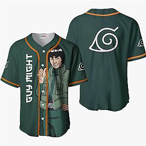 Guy Might Baseball Jersey Shirts Custom Naruto Anime OT2102