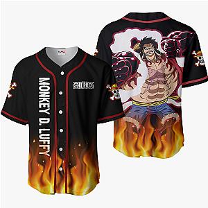 Monkey D Luffy Gear 4 Baseball Jersey Shirts Custom OP Anime OT2102