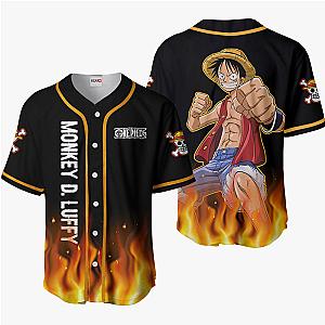 Monkey D Luffy Baseball Jersey Shirts Custom OP Anime OT2102