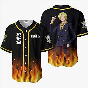 Sanji Vinsmoke Baseball Jersey Shirts Custom OP Anime OT2102