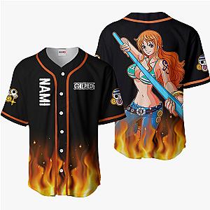 Nami Baseball Jersey Shirts Custom OP Anime OT2102