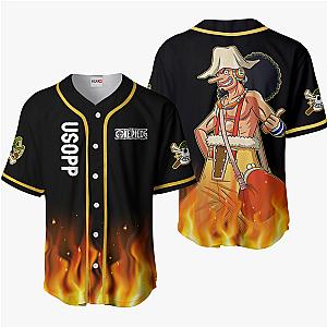 Usopp Baseball Jersey Shirts Custom OP Anime OT2102