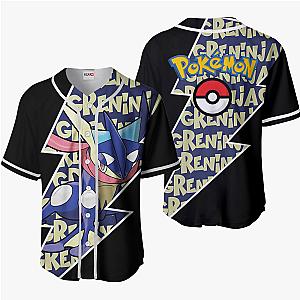 Greninja Baseball Jersey Shirts Custom Pokemon Anime For Fans OT2102