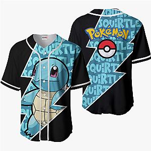 Squirtle Baseball Jersey Shirts Custom Pokemon Anime For Fans OT2102