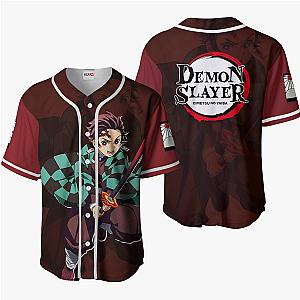 Tanjiro Baseball Jersey Shirts Custom Kimetsu Anime For Fans OT2102